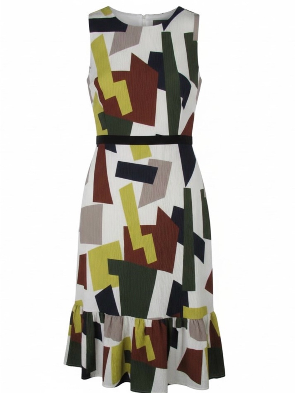 Anthropologie Colorful Dress Women's S NWT size S Pit 18, L 41” MSRP $138 Geo